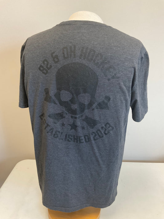 Skull Ohio Hockey short sleeve tee